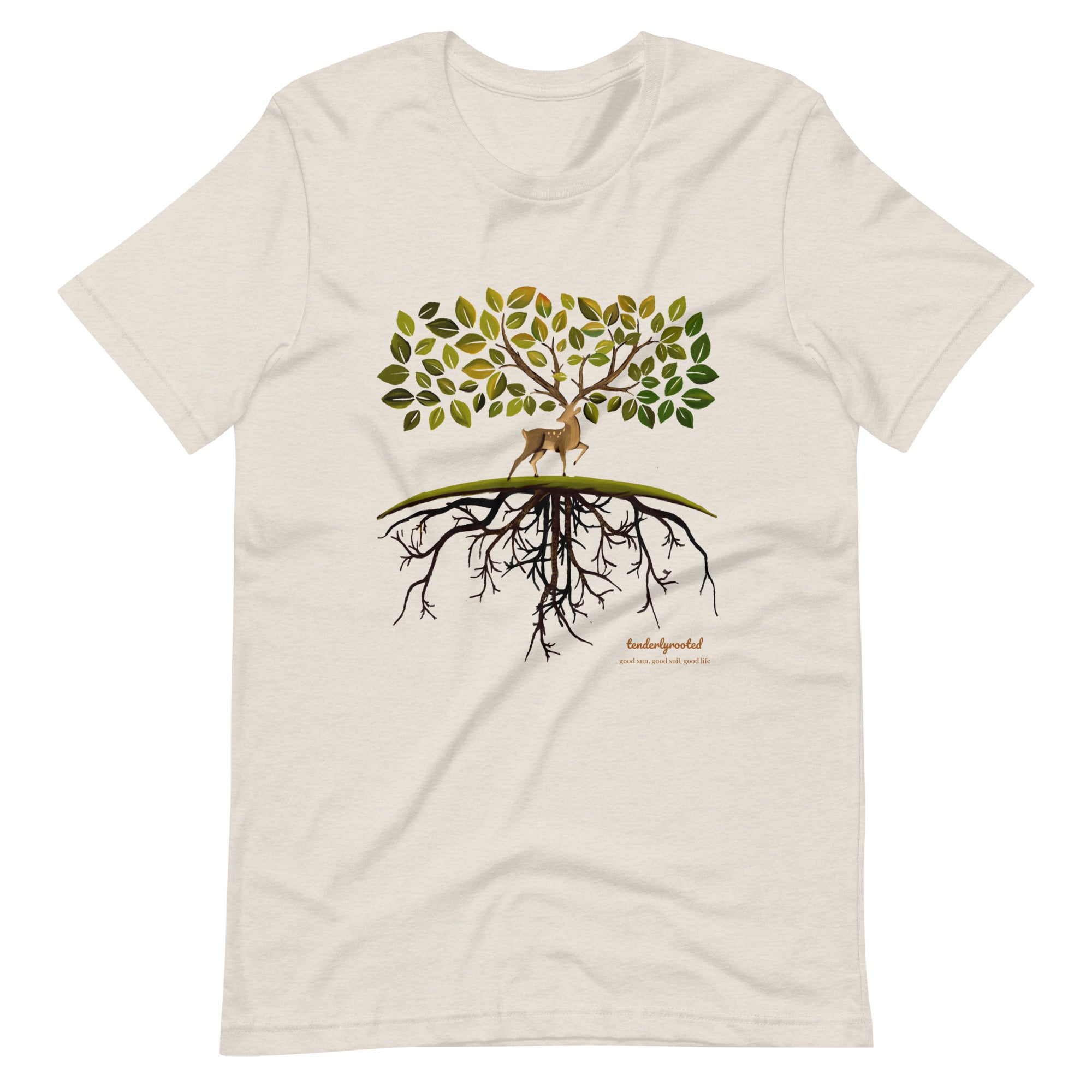 Deer Tree unisex t-shirt