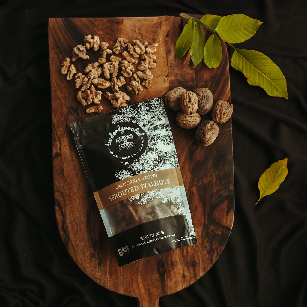 Sprouting Walnuts Classic Sprouted Walnuts 8 oz Classic Bag