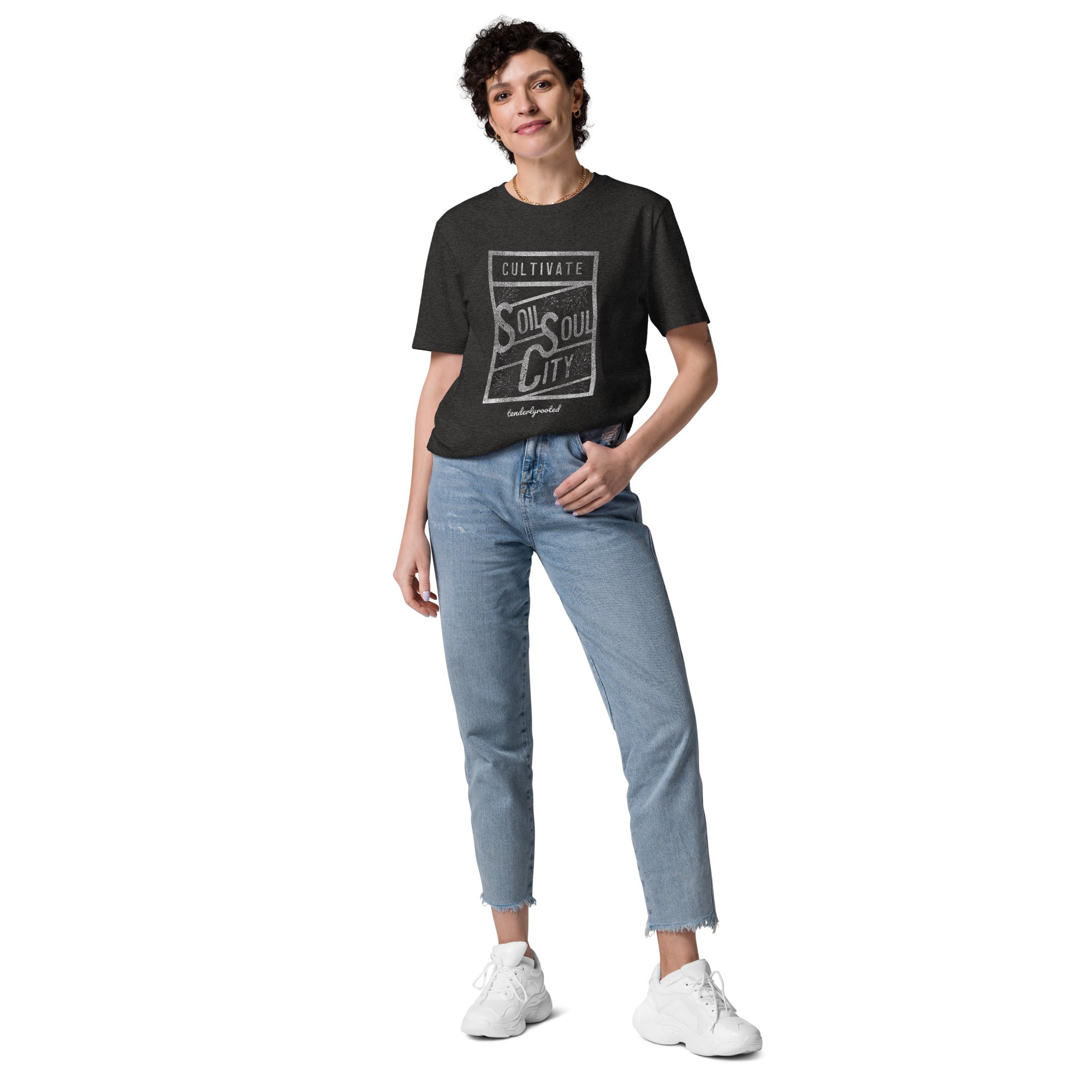 Culivative Soil, Soul, City | Unisex organic cotton t-shirt